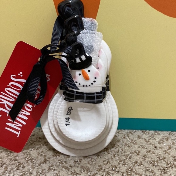 Potter’s Studio Snowman Measuring Spoons - Picture 2 of 3